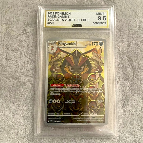 Full Art Kingambit Graded - Picture 1 of 2